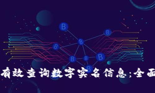 如何有效查询数字实名信息：全面指南